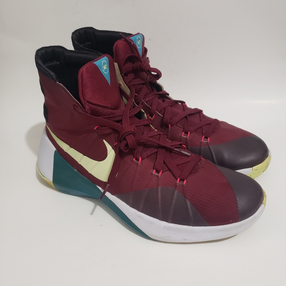 Nike Hyperdunk 2015 FSU Florida State PE Garnet Gold Men's Size 11 811547-634...